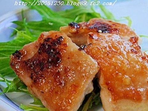 超簡単!塩麹でカリカリチキン☆